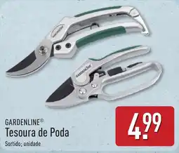ALDI Gardenline tesoura de poda promoção