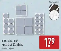 ALDI Home creation® feltros/cunhas promoção