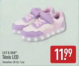 ALDI Ténis led lily & dan promoção