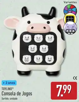 ALDI ToyLino consola de jogos promoção