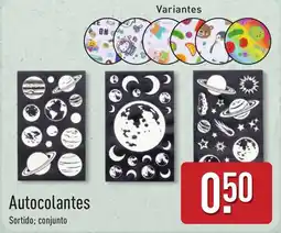 ALDI Autocolantes sortido; conjunto promoção