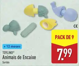 ALDI Toylinos animais de encaixe sortido promoção
