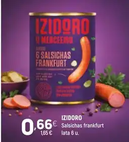 Coviran Izidoro salsichas frankfurt promoção