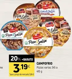 Coviran Campo Frio Pizzas varias promoção