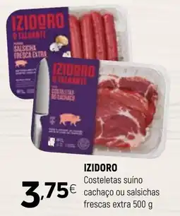 Coviran Izidoro costeletas suíno promoção