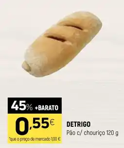 Coviran Detrigo pão c/ chouriço promoção