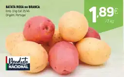 Coviran Batata roxa ou branca promoção