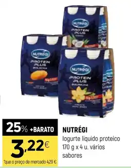 Coviran nutrêgi logurte líquido proteico promoção