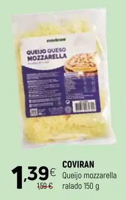 Coviran Coviran queijo mozzarella ralado promoção