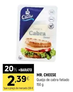 Coviran Mr. Cheese Queijo de cabra fatiado promoção