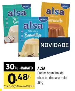 Coviran Alsa Pudim baunilha, de côco ou de caramelo promoção