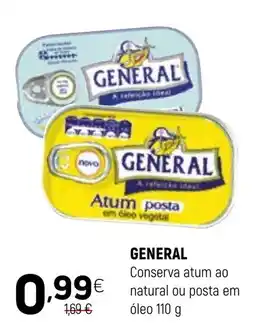Coviran General conserva atum ao natural ou posta em óleo promoção