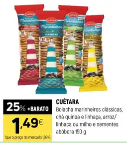 Coviran Cuétara bolacha marinheiros clássicas promoção