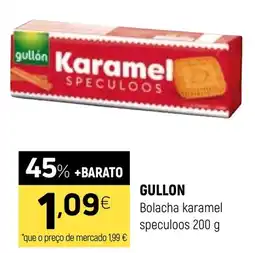 Coviran Gullon bolacha caramel speculoos promoção