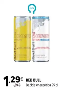 Coviran red bull bebida energética promoção