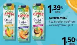 Coviran Compal vital promoção