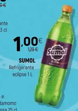 Coviran Sumol refrigerante eclipse 1 l promoção