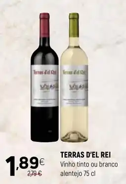 Coviran Terras d'el Rei Vinho tinto ou branco alentejo promoção