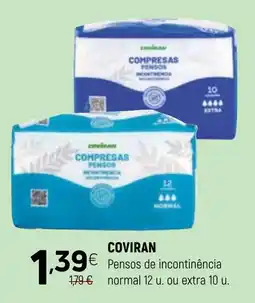 Coviran coviran pensos de incontinência promoção