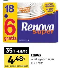 Coviran Renova papel higiênico super promoção