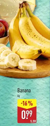ALDI Banana promoção