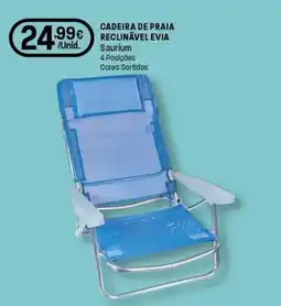 Intermarché Cadeira de praia reclinavelcadeira de praia promoção