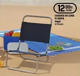 Intermarché Cadeira de lona p/areia regal promoção