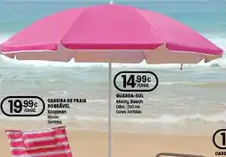 Intermarché Guarda-sol monty beach promoção