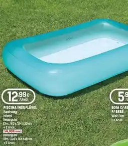 Intermarché Piscina insuflavel bestway infantil promoção