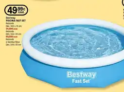 Intermarché Bestway piscina fast set promoção