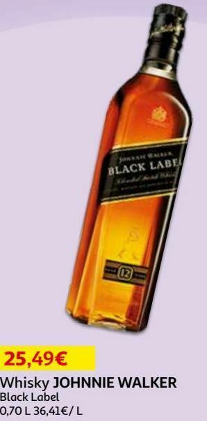 Whisky velho johnnie walker
