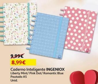 Auchan Caderno inteligente ingeniox promoção