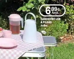 Intermarché Candeeiro led a pilhas anilar promoção