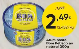Froiz atum posta bom petisco ao natural promoção
