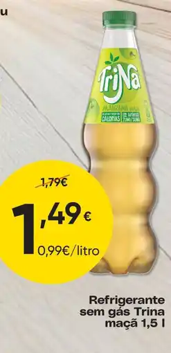 Froiz Refrigerante sem gás Trina maçã promoção