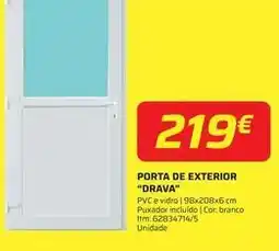 Bricomarché Porta de exterior promoção