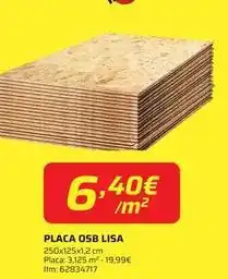 Placa lisa