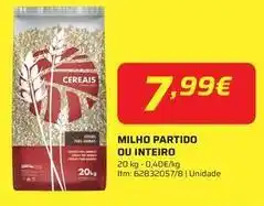 Bricomarché Milho partido ou inteiro promoção