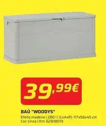 Bricomarché Madeira - baú woodys promoção