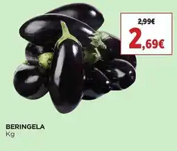 El Corte Inglés beringela promoção
