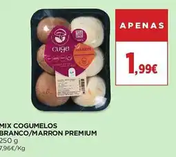 El Corte Inglés Mix cogumelos branco/marron premium promoção
