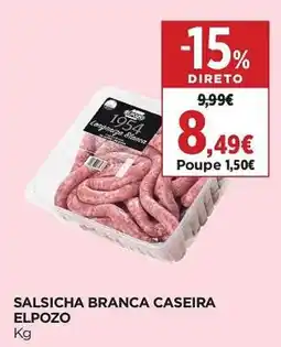 El Corte Inglés Salsicha branca caseira elpozo promoção