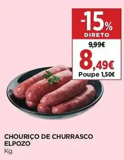 El Corte Inglés Chouriço de churrasco elpozo promoção