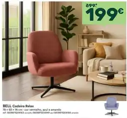 Moviflor Bell cadeira relax promoção