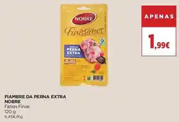 El Corte Inglés Fiambre da perna extra nobre fatias finas promoção