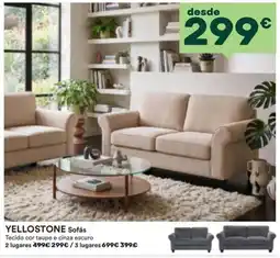 Moviflor Yellostone Sofás promoção