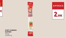 El Corte Inglés Fuet caseiro elpozo promoção