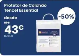 Hiper Centro do Móvel Protetor de Colchão Tencel Essential promoção