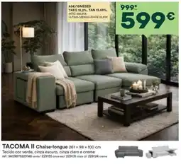 Moviflor Tacoma ii chaise-longue promoção