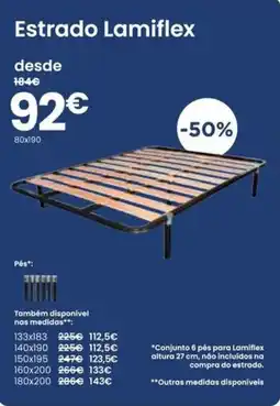Hiper Centro do Móvel Estrado Lamiflex promoção